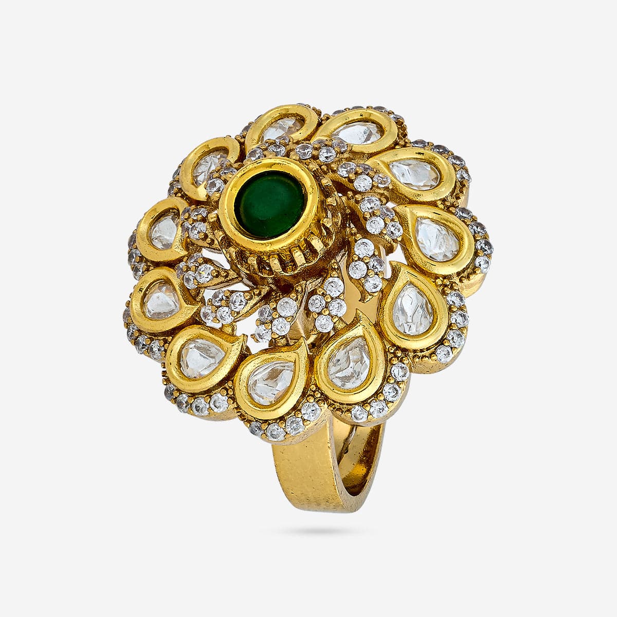 Kundan Finger Ring 187899 - Image 6