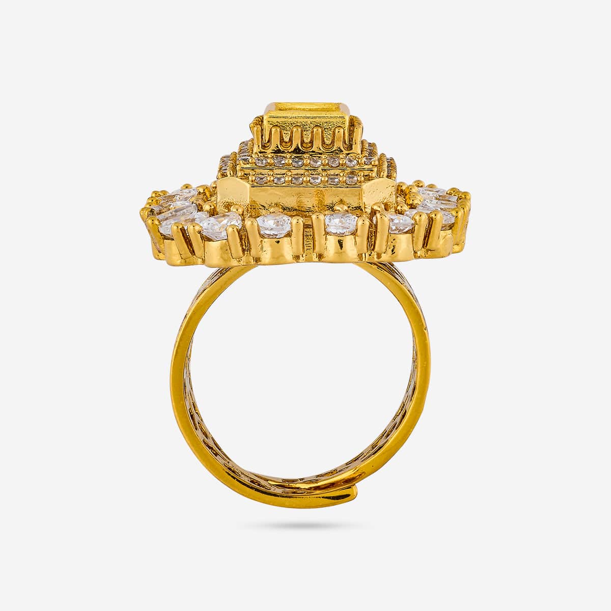 Kundan Finger Ring 193673 - Image 13