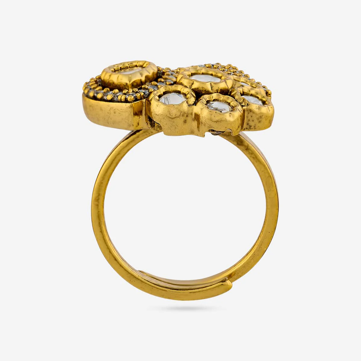 Kundan Finger Ring 197199 - Image 5
