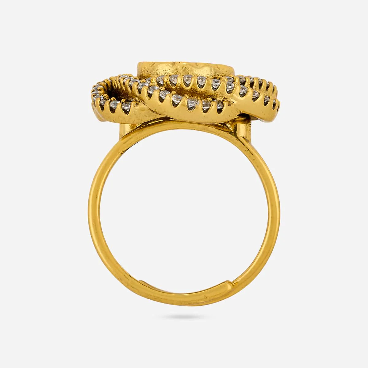 Kundan Finger Ring 197201 - Image 5