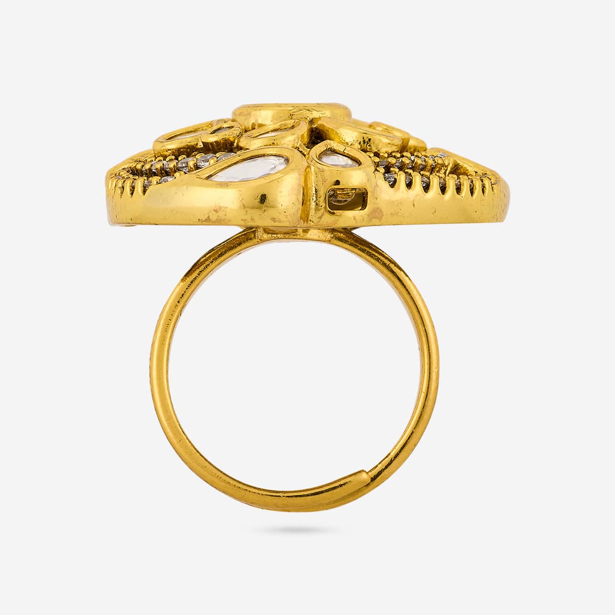Kundan Finger Ring 197204 - Image 4