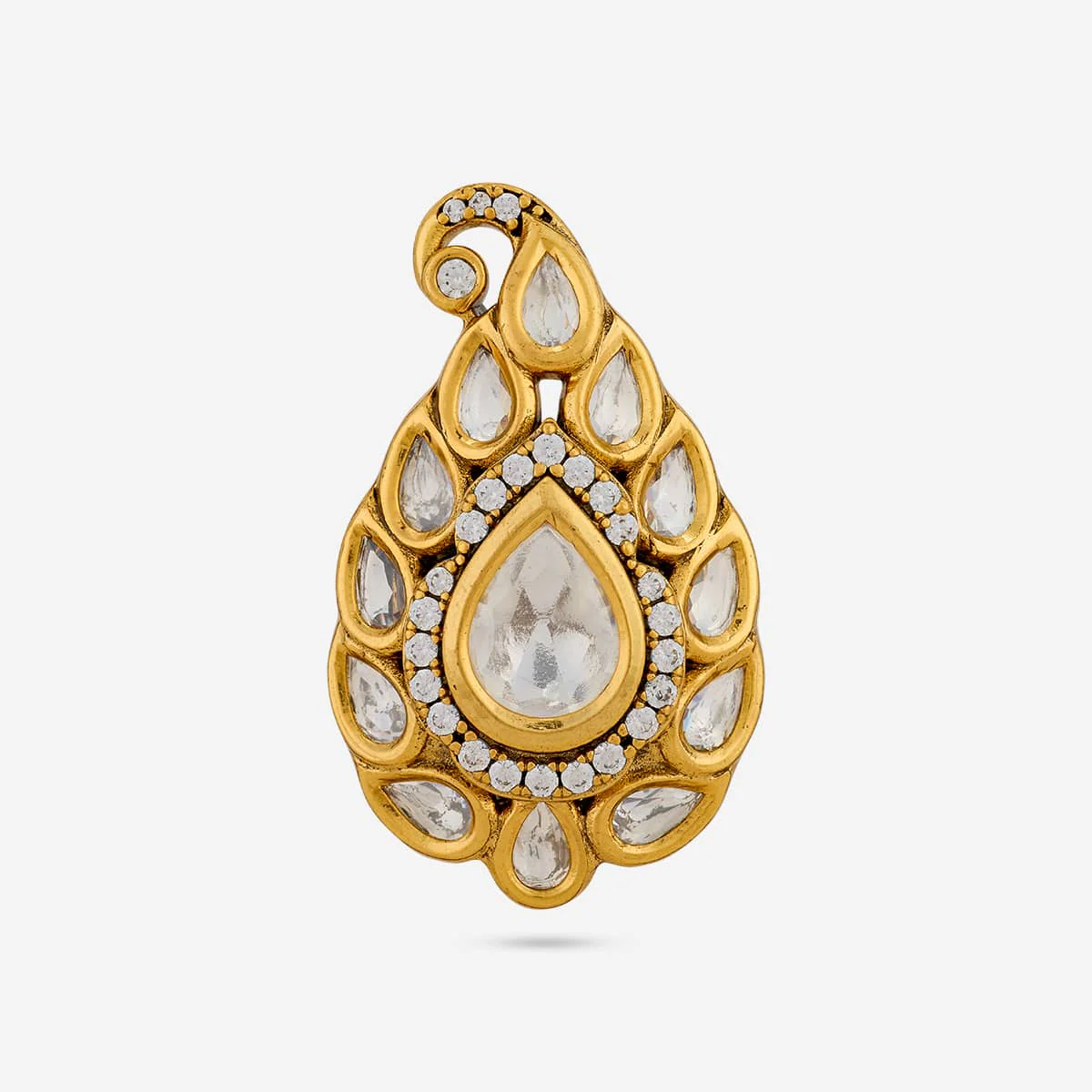 Kundan Finger Ring 197753 - Image 3