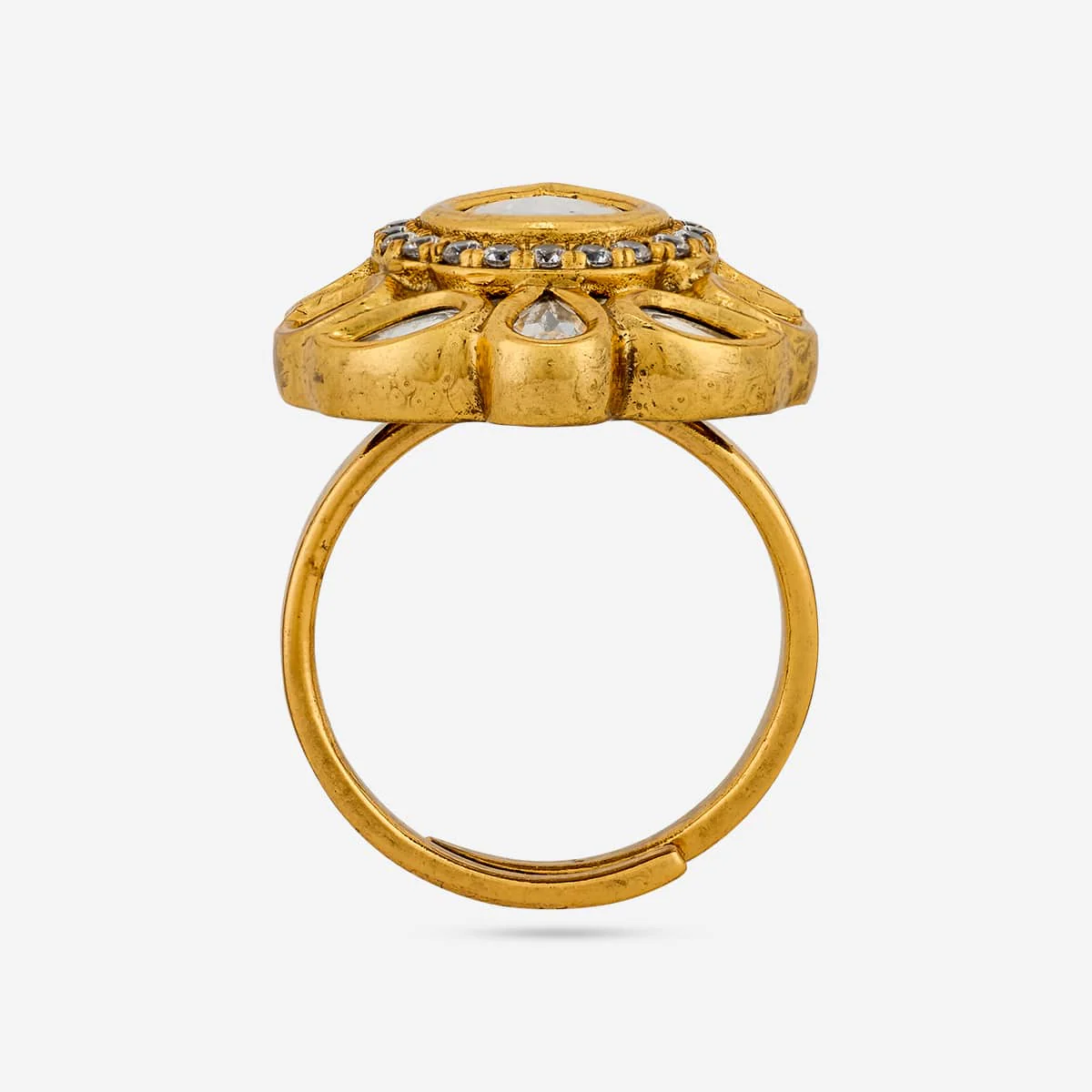 Kundan Finger Ring 197753 - Image 4