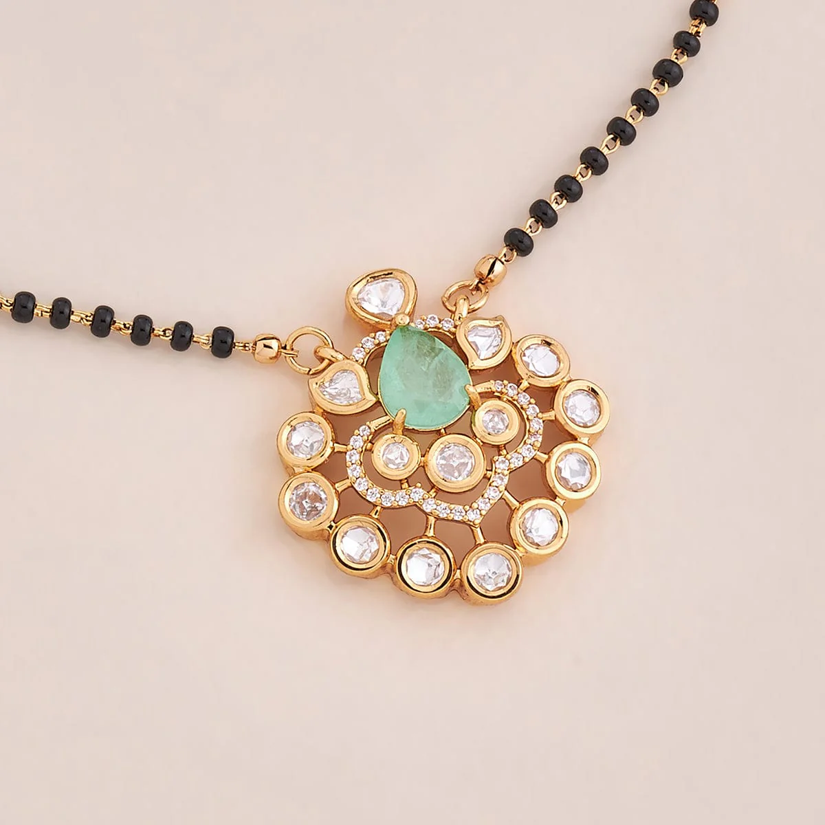 Kundan Mangalsutra 161577 - Image 10