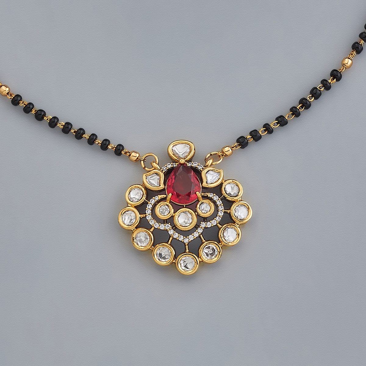 Kundan Mangalsutra 161577 - Image 12