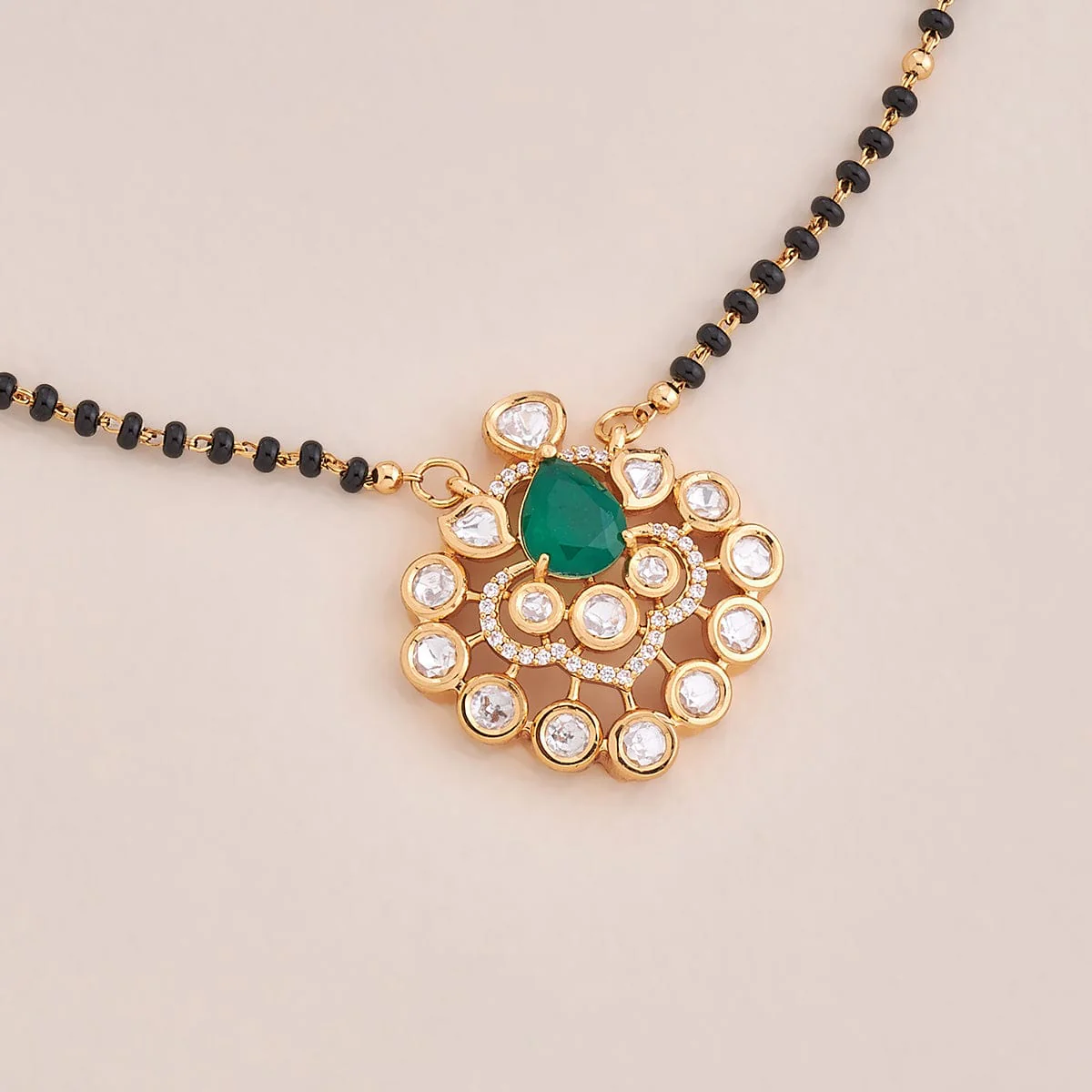 Kundan Mangalsutra 161577 - Image 6