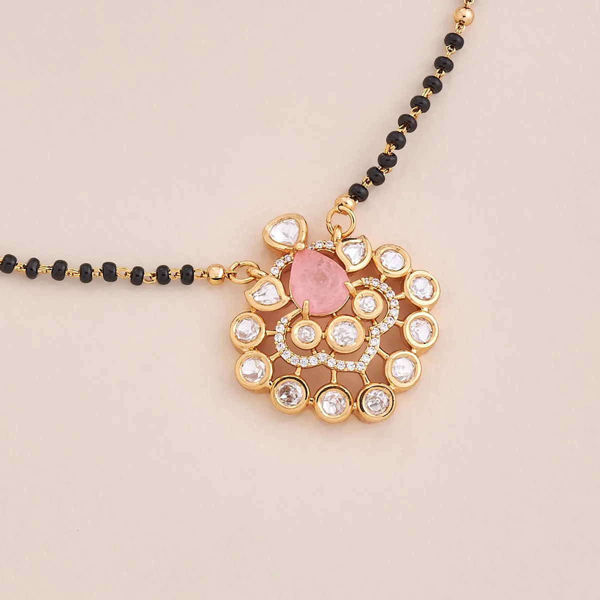 Kundan Mangalsutra 161577 - Image 7