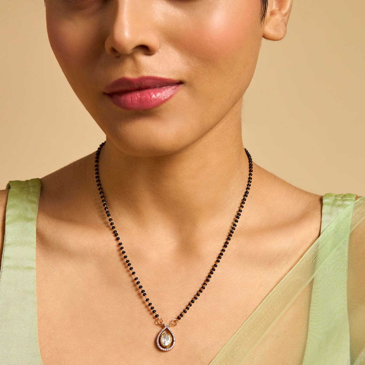 Kundan Mangalsutra 173014 - Image 3
