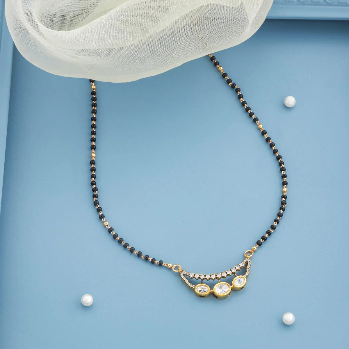 Kundan Mangalsutra 191767 - Image 2