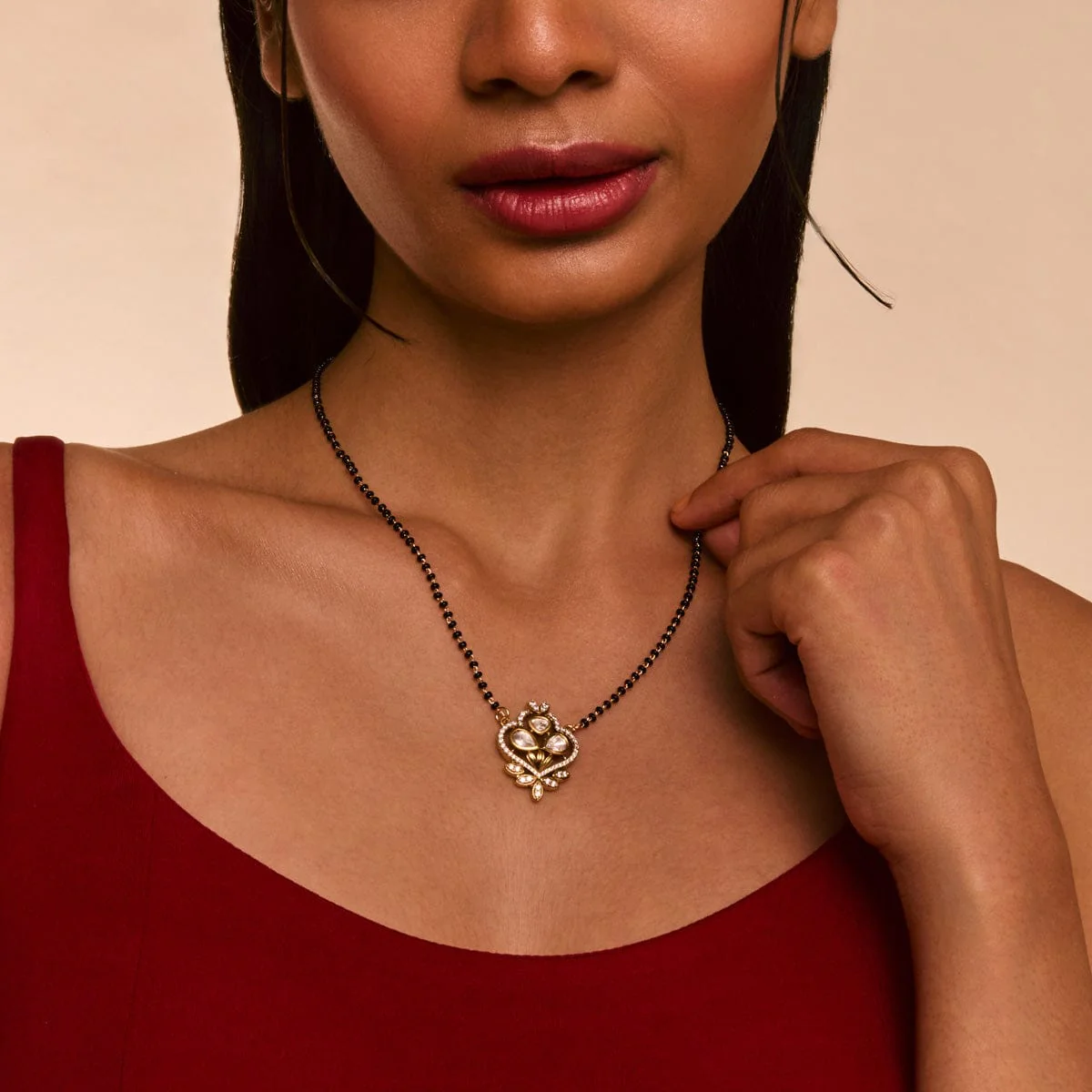 Kundan Mangalsutra 196793 - Image 3
