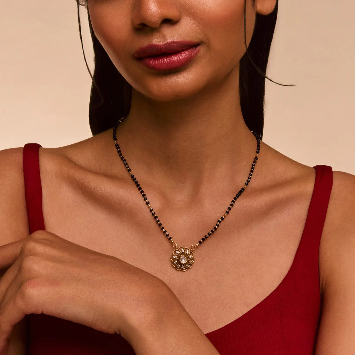 Kundan Mangalsutra 196794 - Image 3