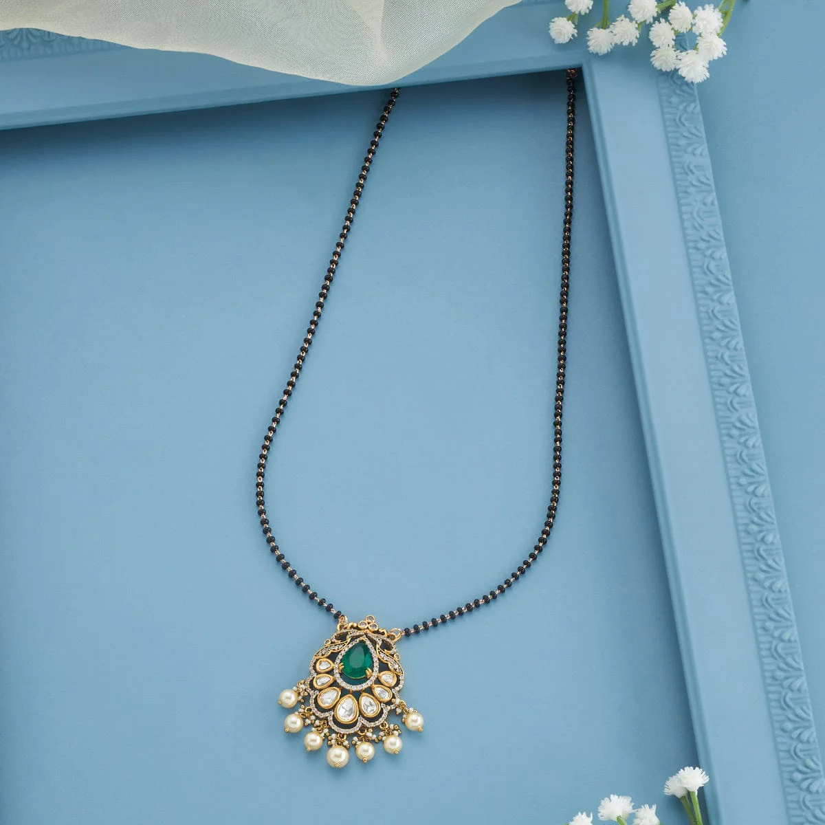Kundan Mangalsutra 196795 - Image 11