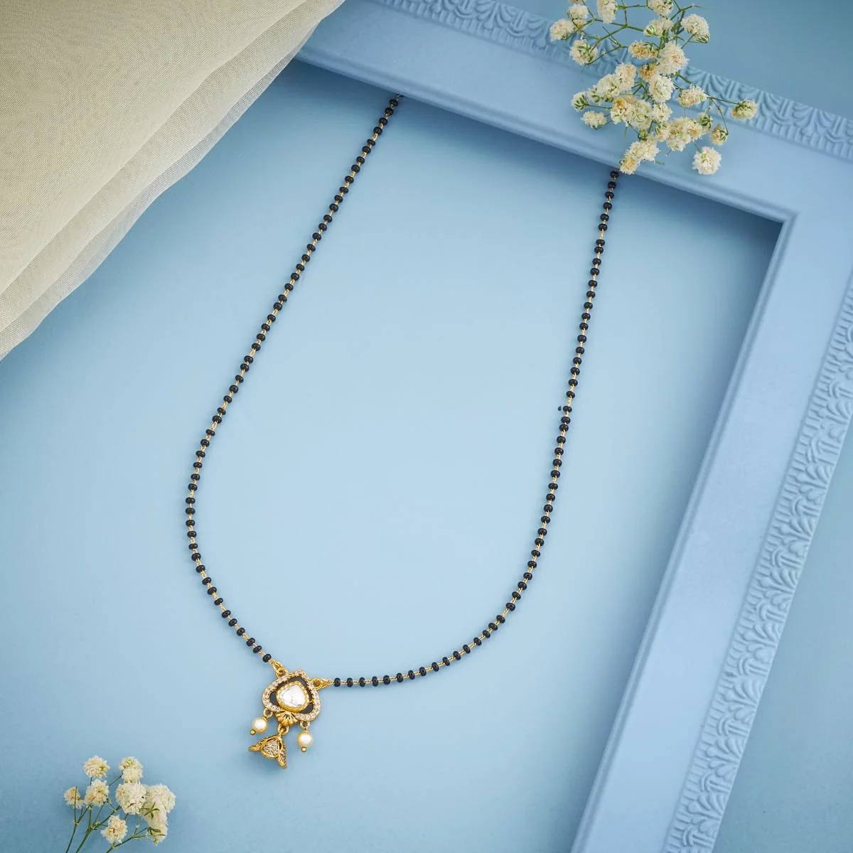 Kundan Mangalsutra 197830 - Image 2