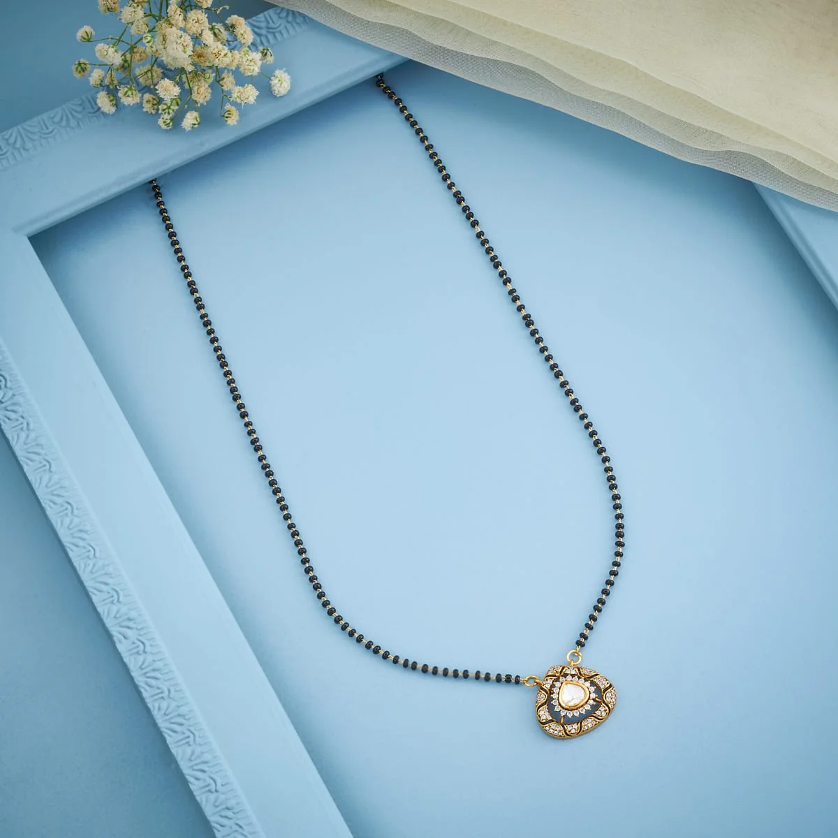 Kundan Mangalsutra 197831 - Image 2