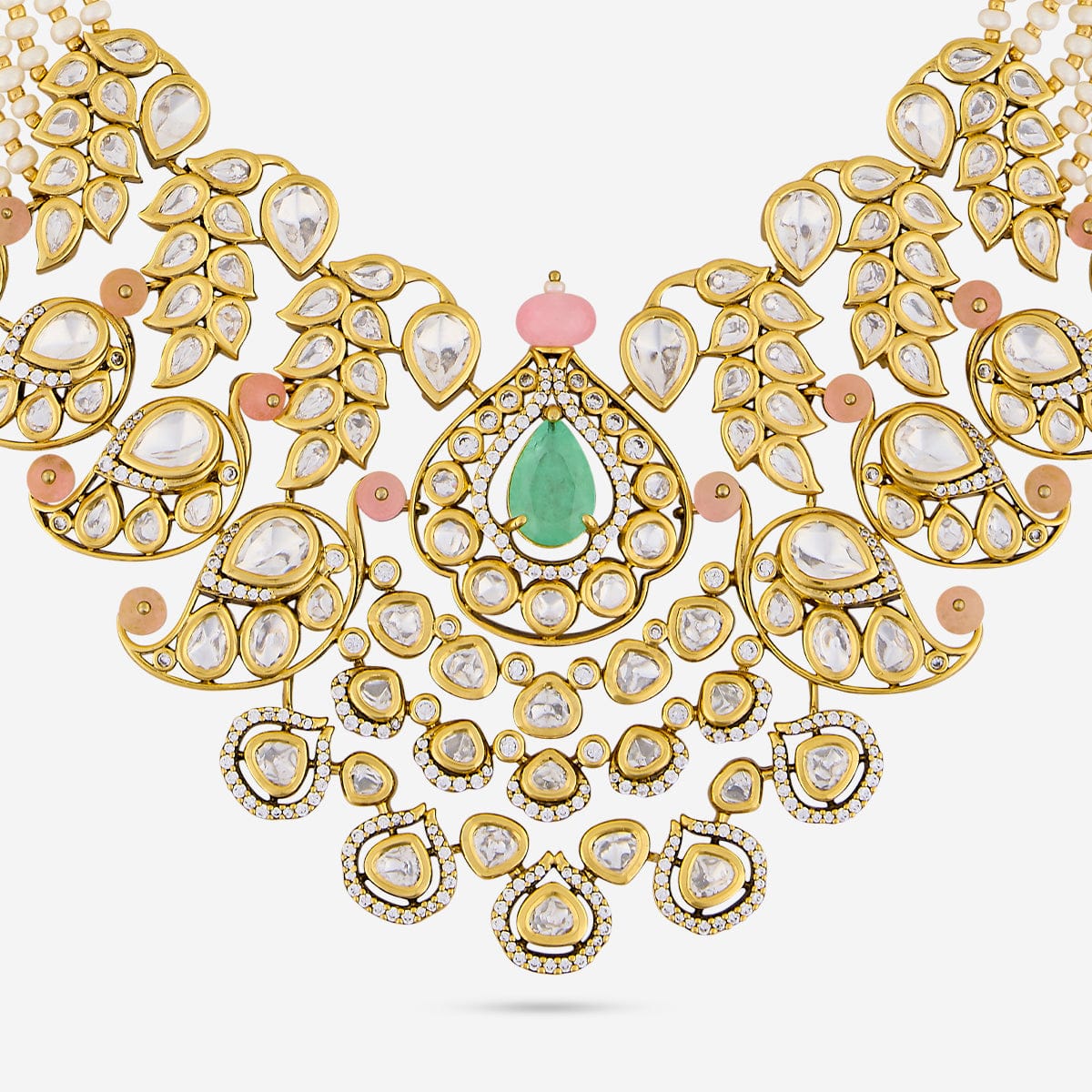 Kundan Necklace 164012 - Image 9