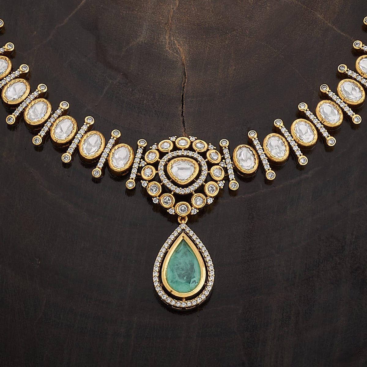 Kundan Necklace 164032 - Image 11