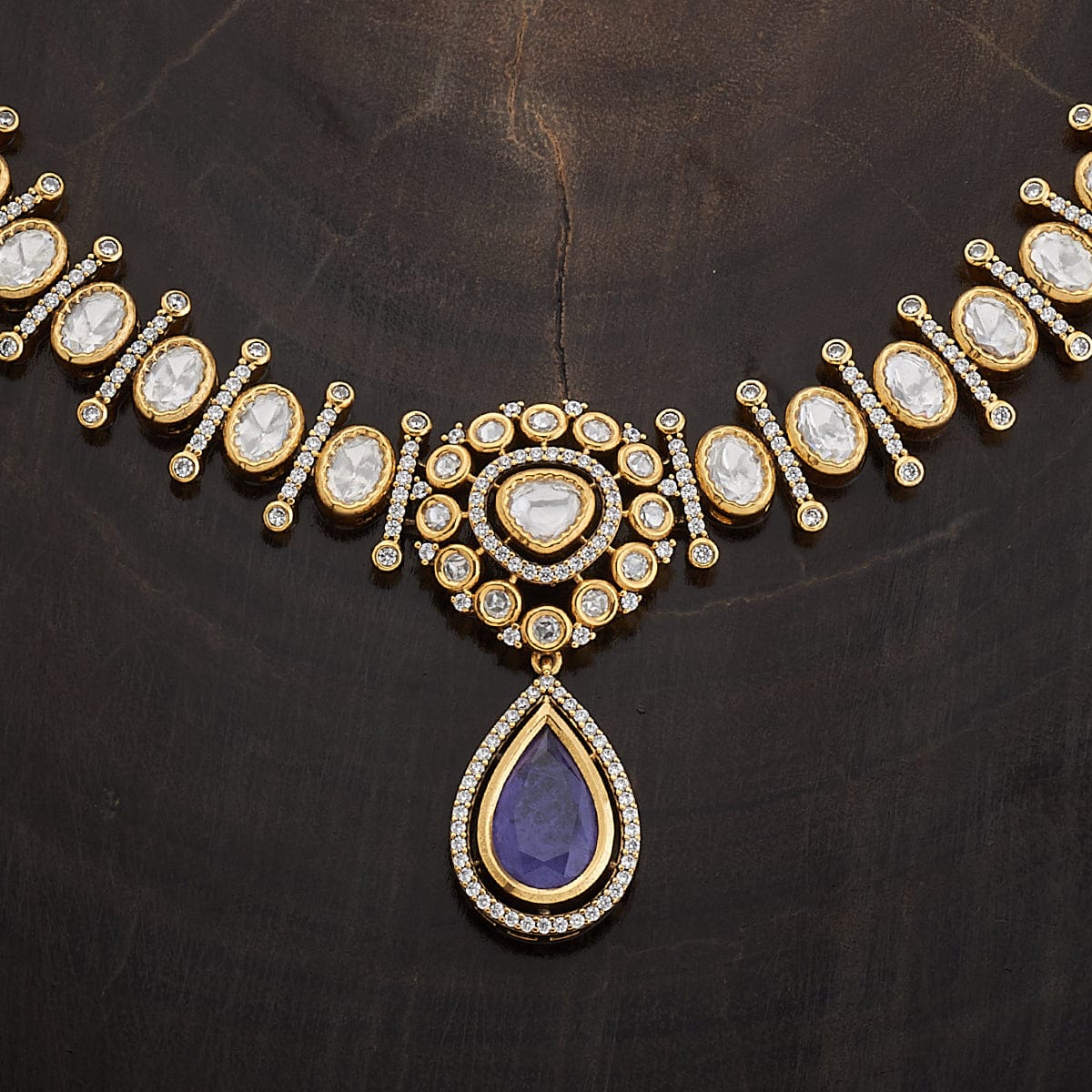 Kundan Necklace 164032 - Image 3