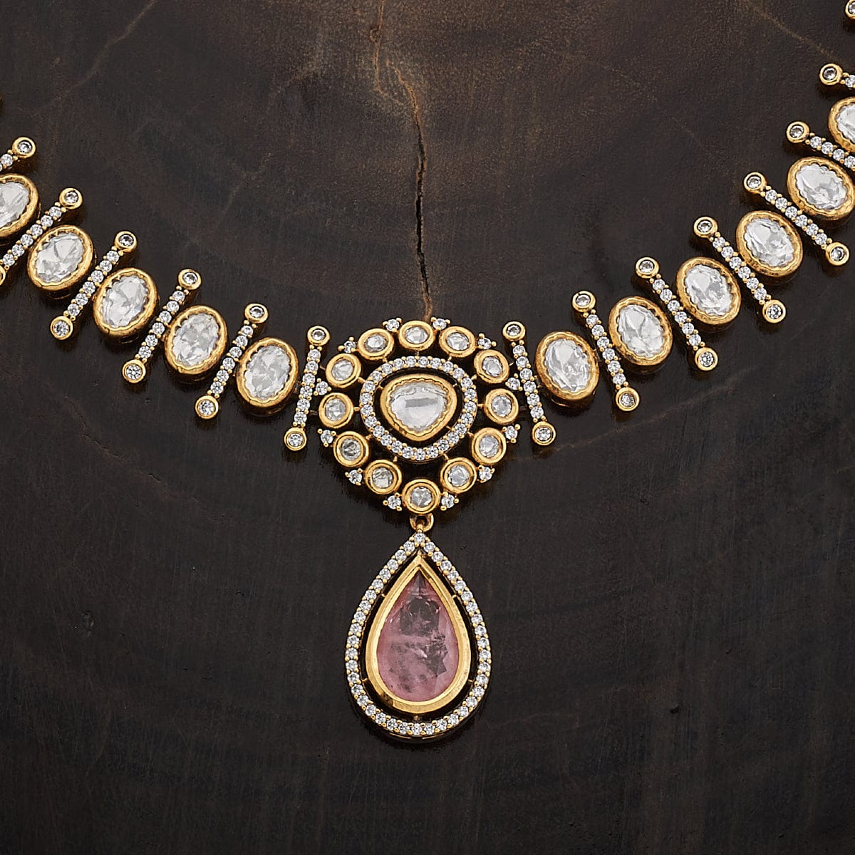 Kundan Necklace 164032 - Image 5