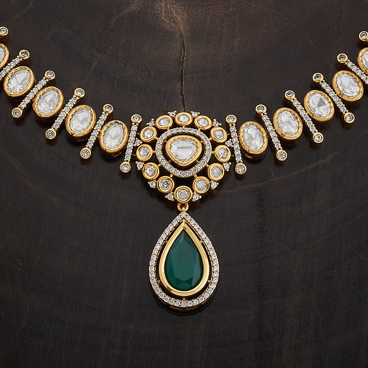 Kundan Necklace 164032 - Image 8