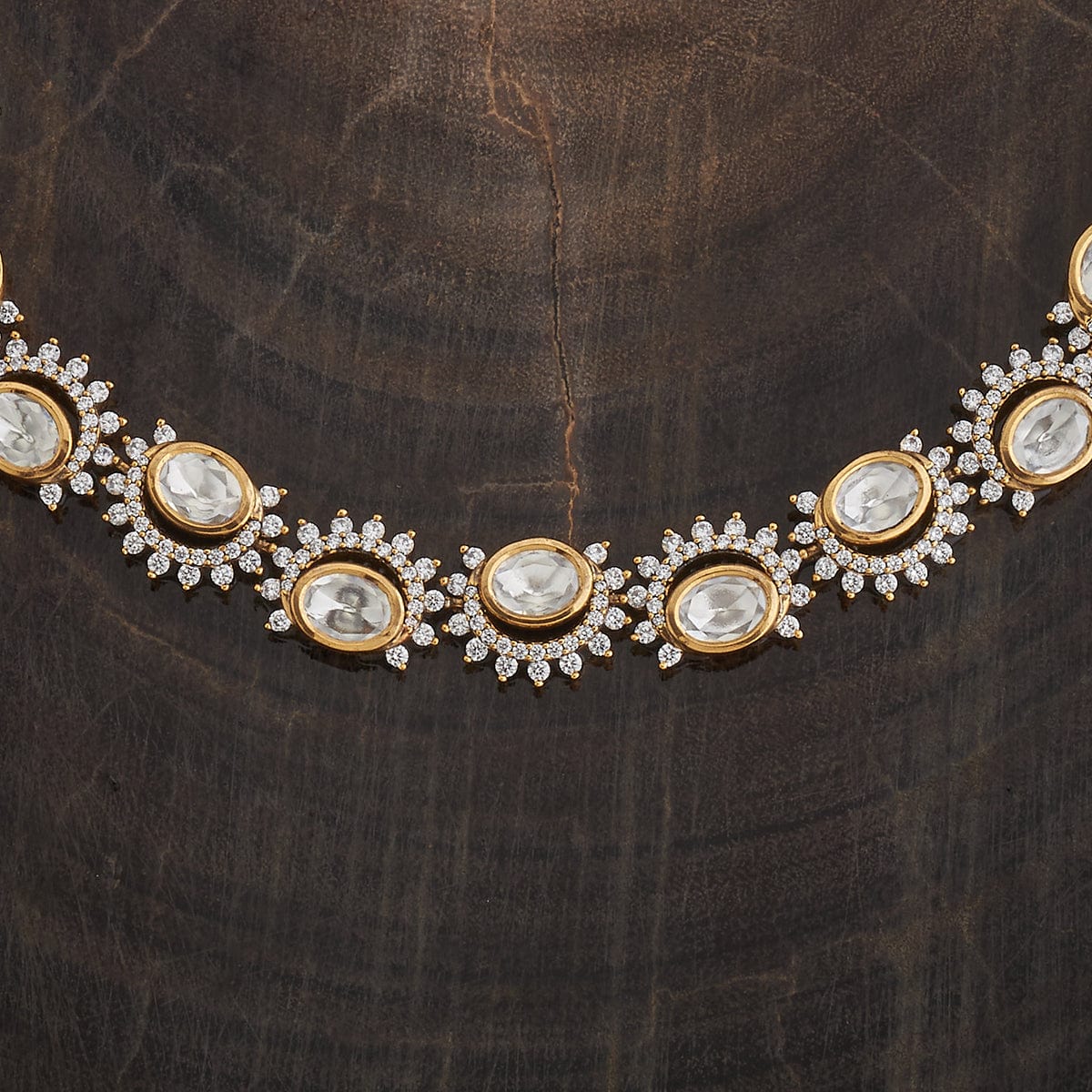 Kundan Necklace 174054 - Image 2