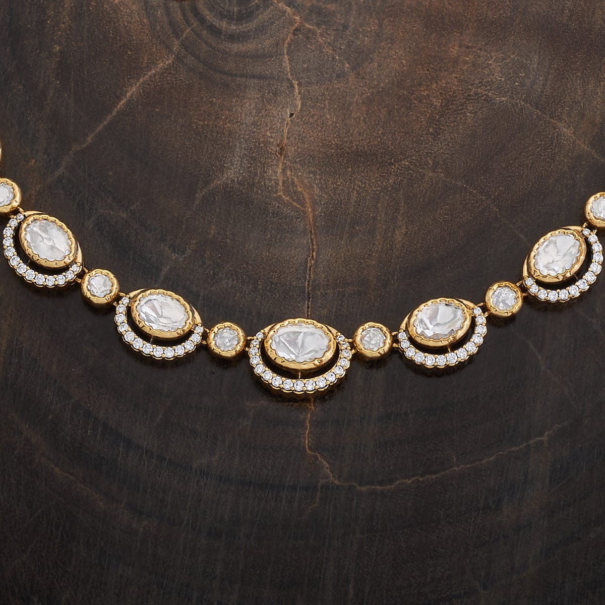 Kundan Necklace 176350 - Image 3