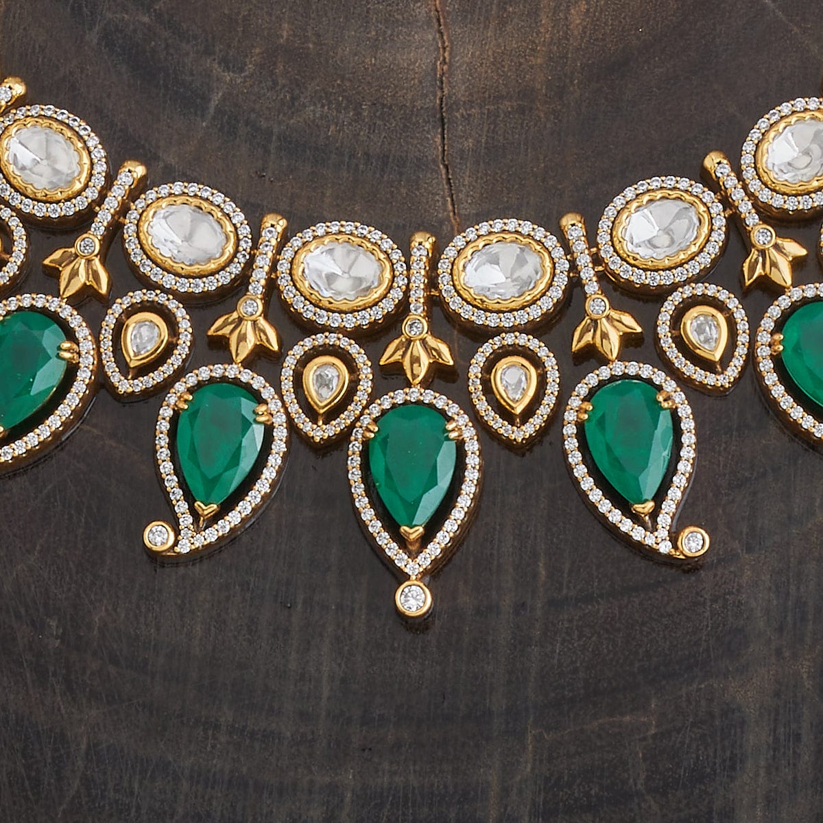 Kundan Necklace 178302 - Image 6