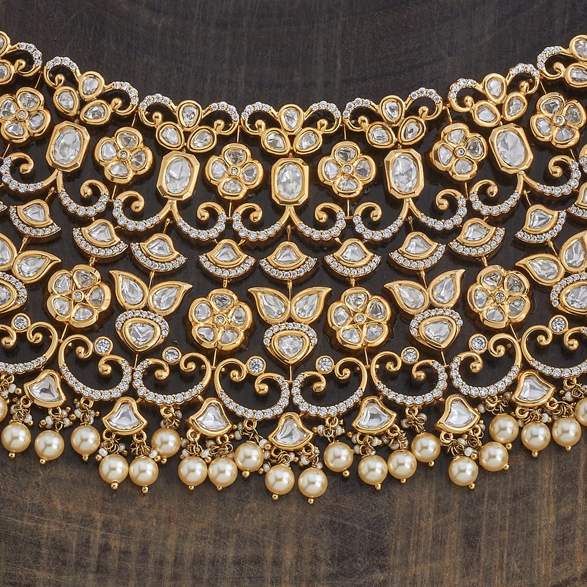 Kundan Necklace 178307 - Image 3