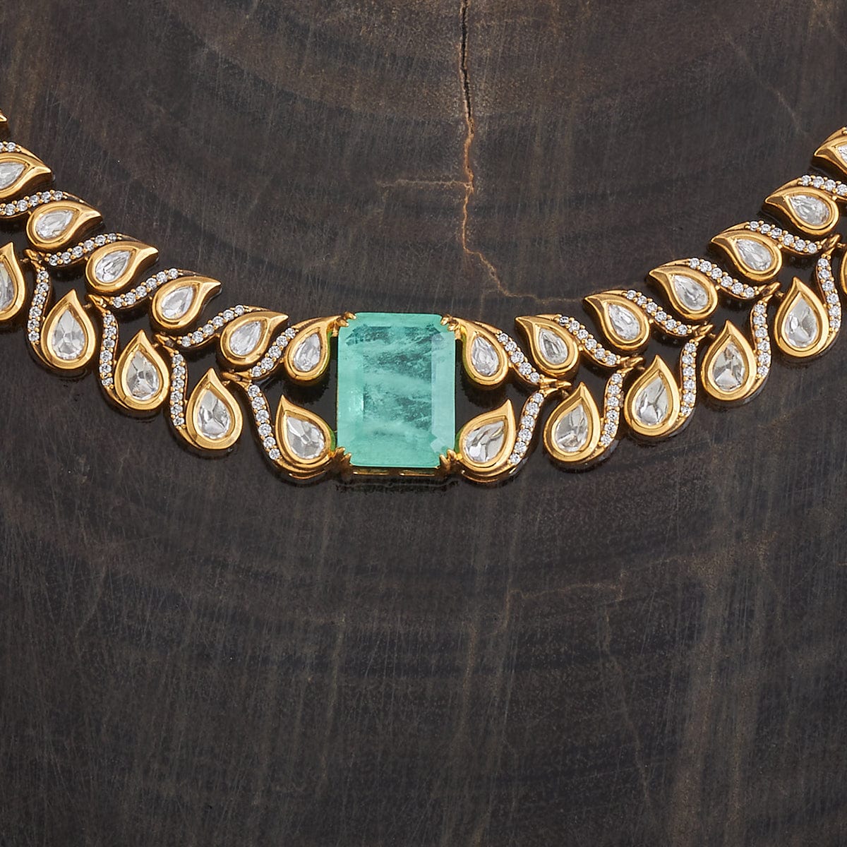 Kundan Necklace 178323 - Image 3