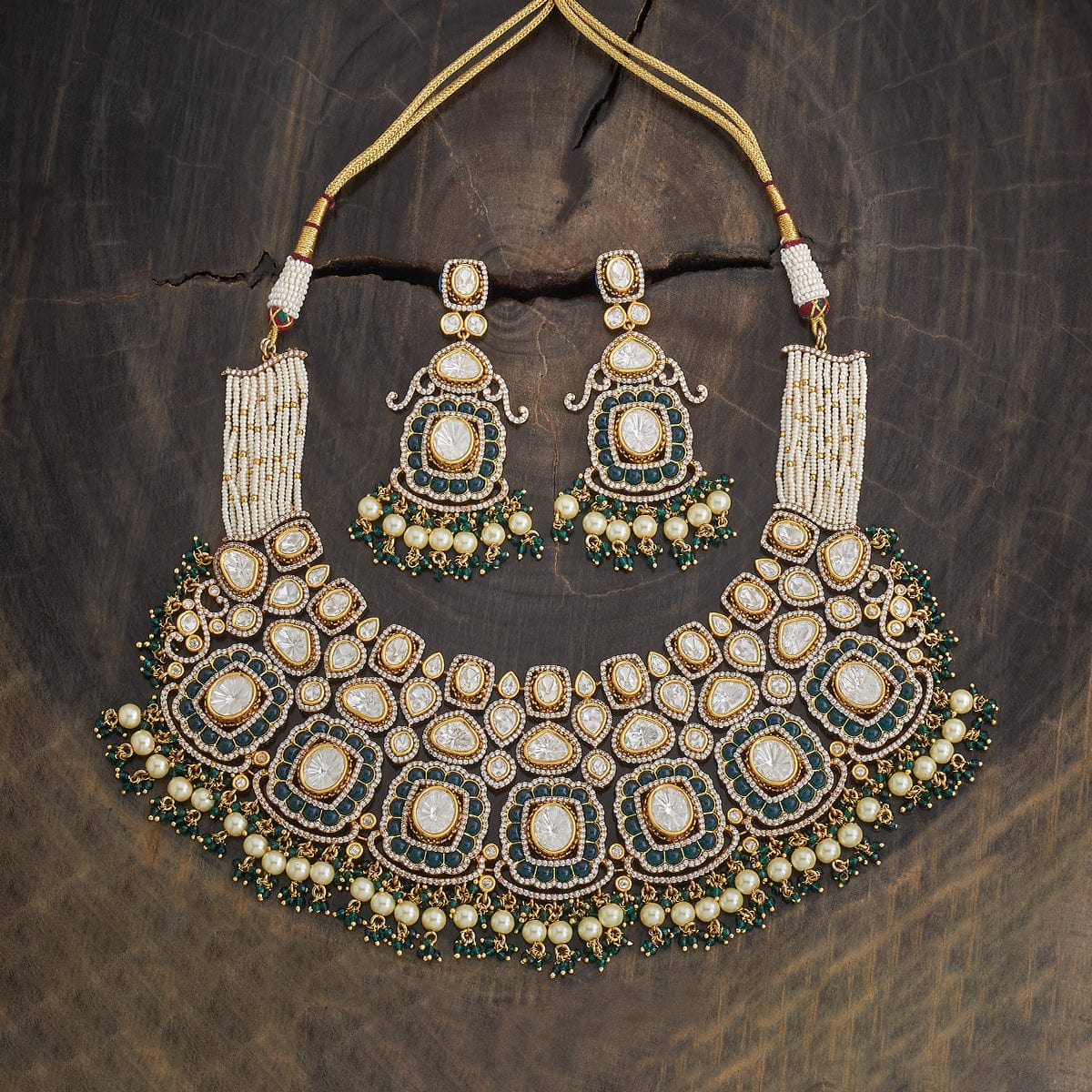 Kundan Necklace 179683 - Image 2