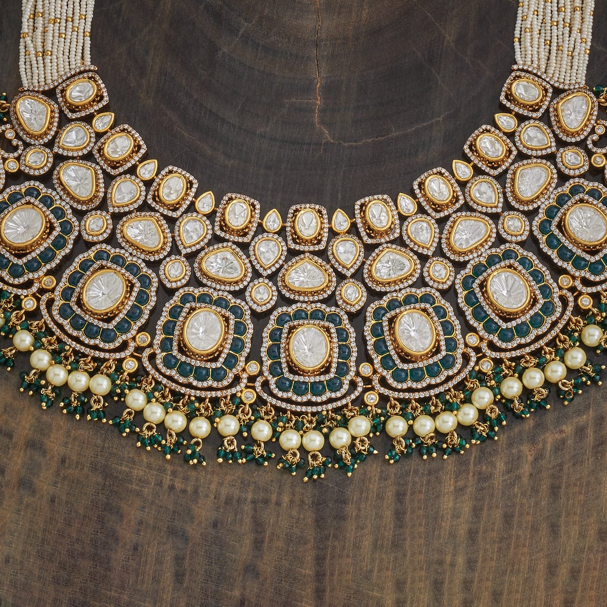 Kundan Necklace 179683 - Image 3