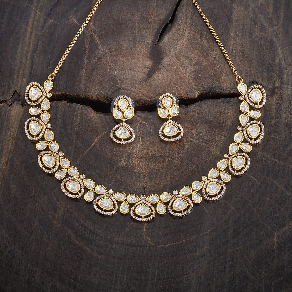 Kundan Necklace 181628 - Image 2