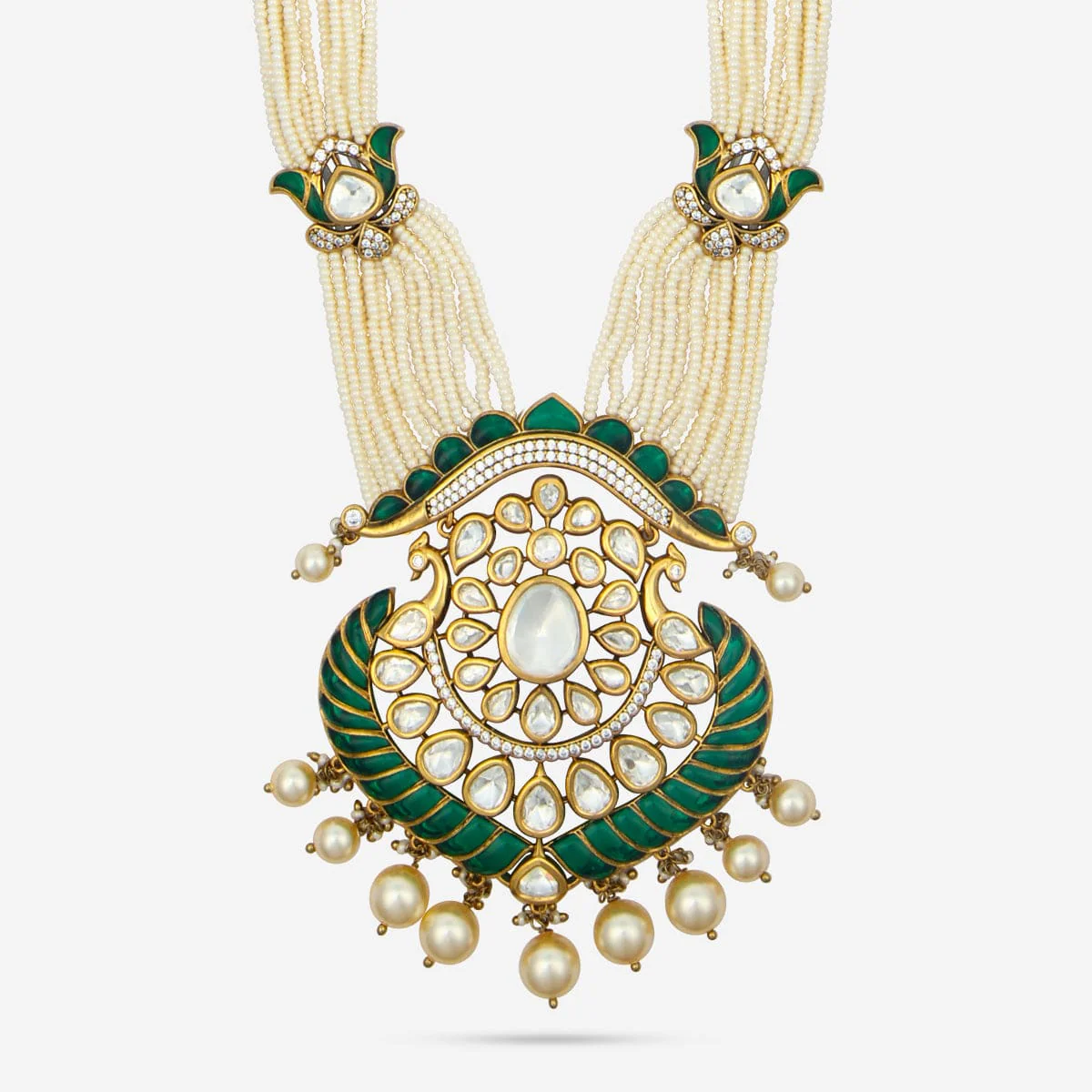 Kundan Necklace 182314 - Image 10