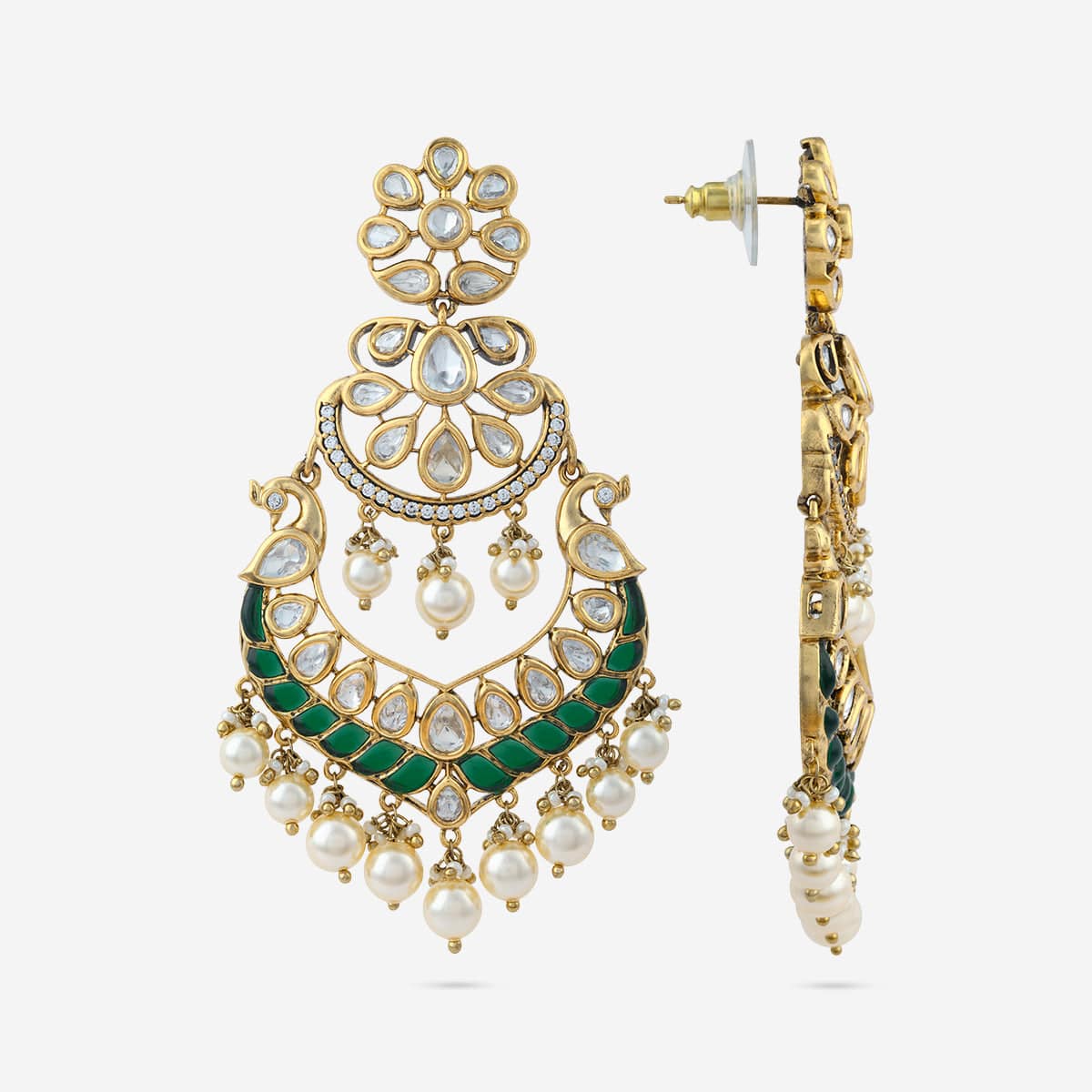 Kundan Necklace 182314 - Image 11
