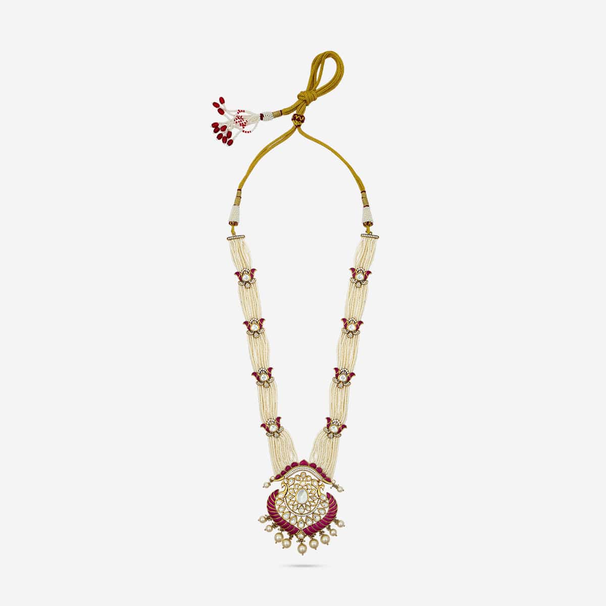Kundan Necklace 182314 - Image 4