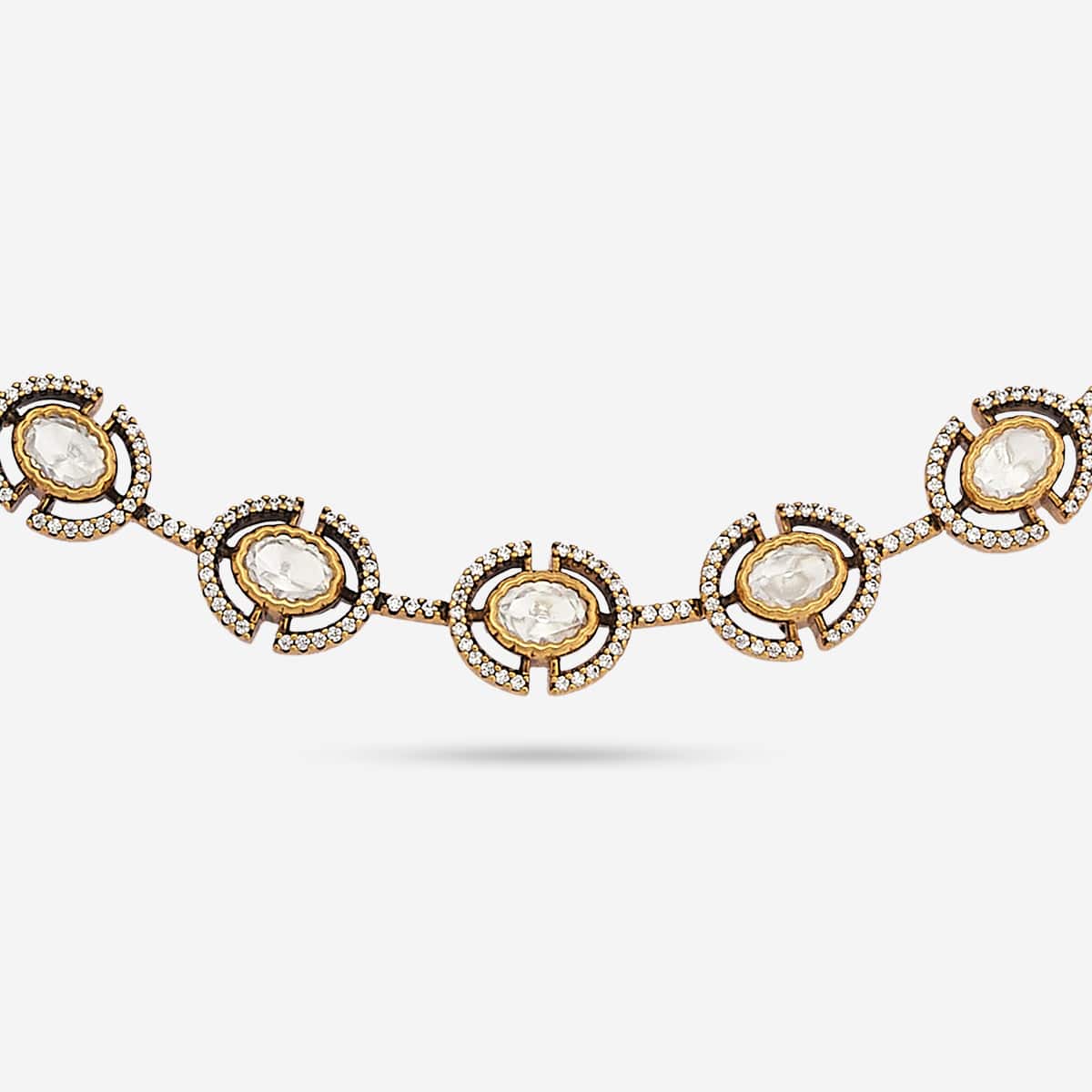 Kundan Necklace 184819 - Image 5