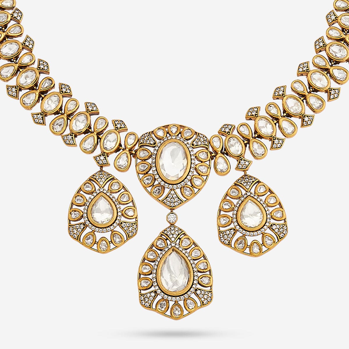 Kundan Necklace 184823 - Image 5
