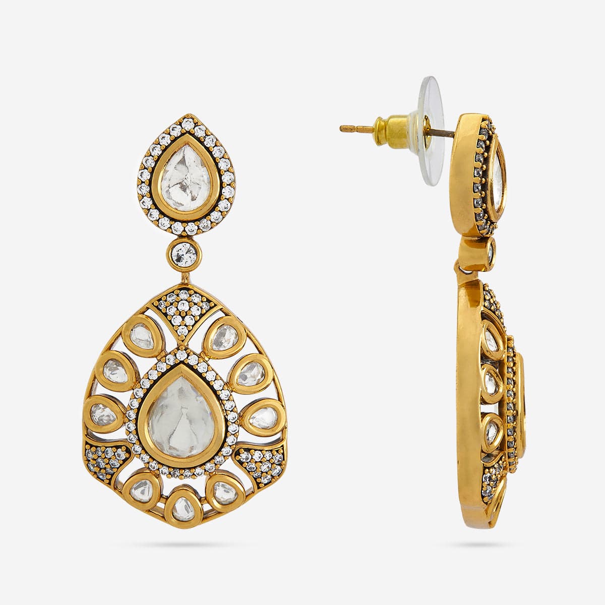 Kundan Necklace 184823 - Image 6