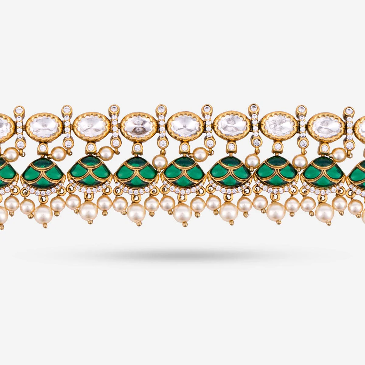Kundan Necklace 184833 - Image 10