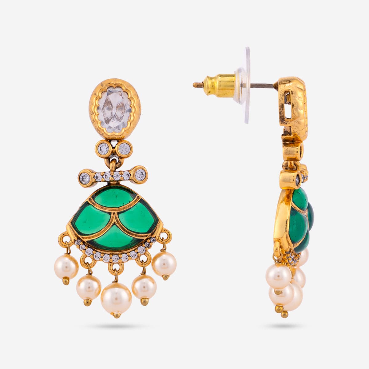 Kundan Necklace 184833 - Image 11