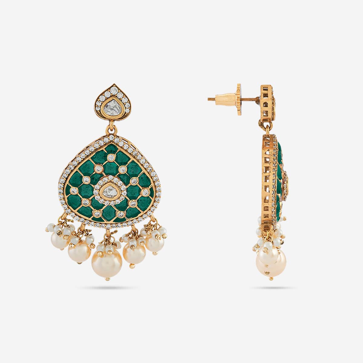 Kundan Necklace 185294 - Image 11