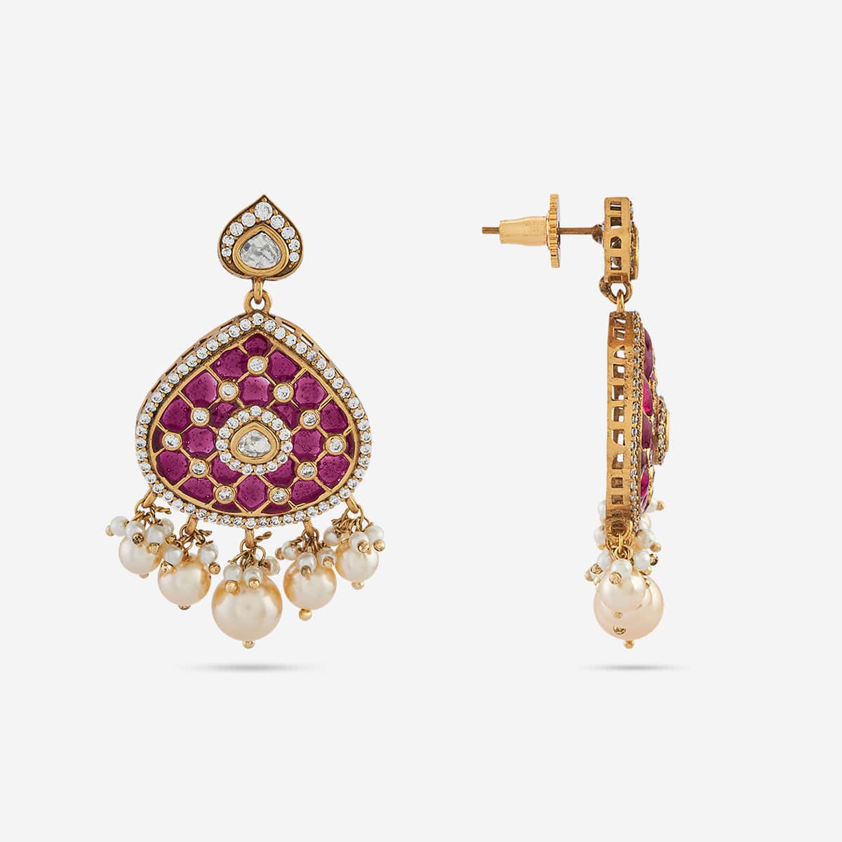 Kundan Necklace 185294 - Image 6