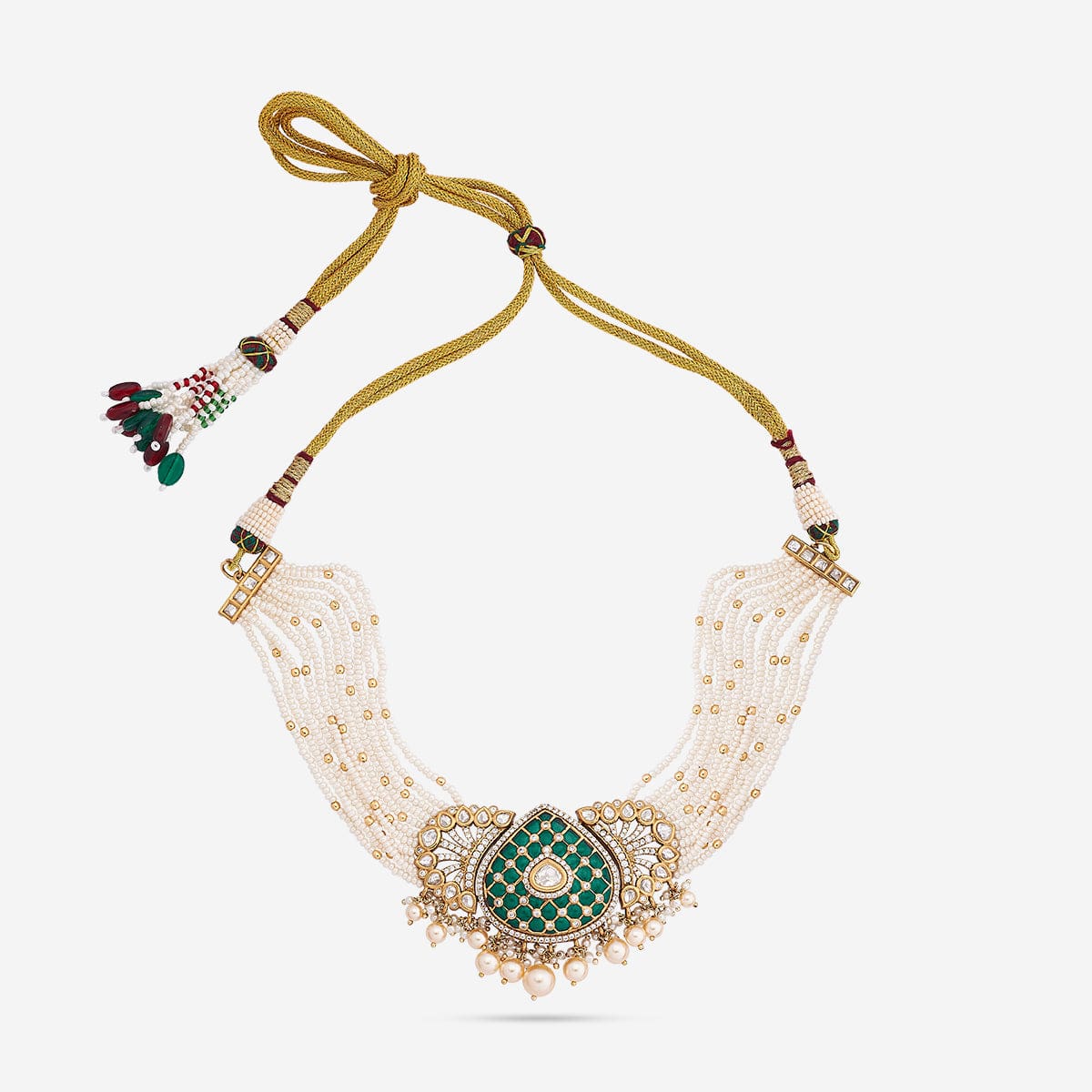 Kundan Necklace 185294 - Image 9
