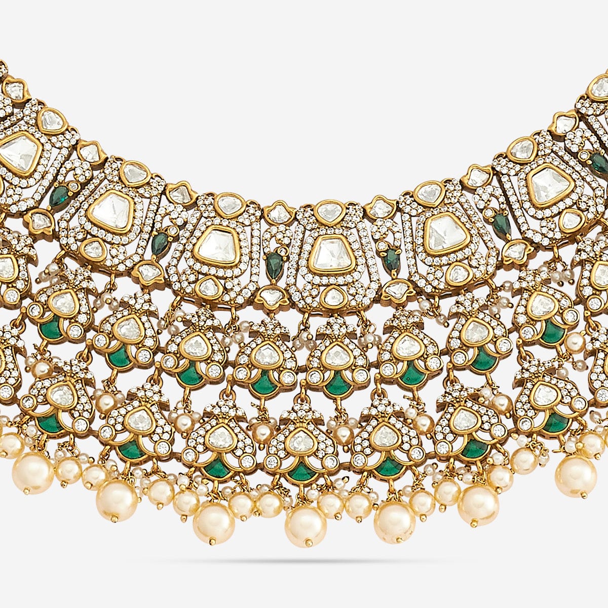 Kundan Necklace 185299 - Image 10