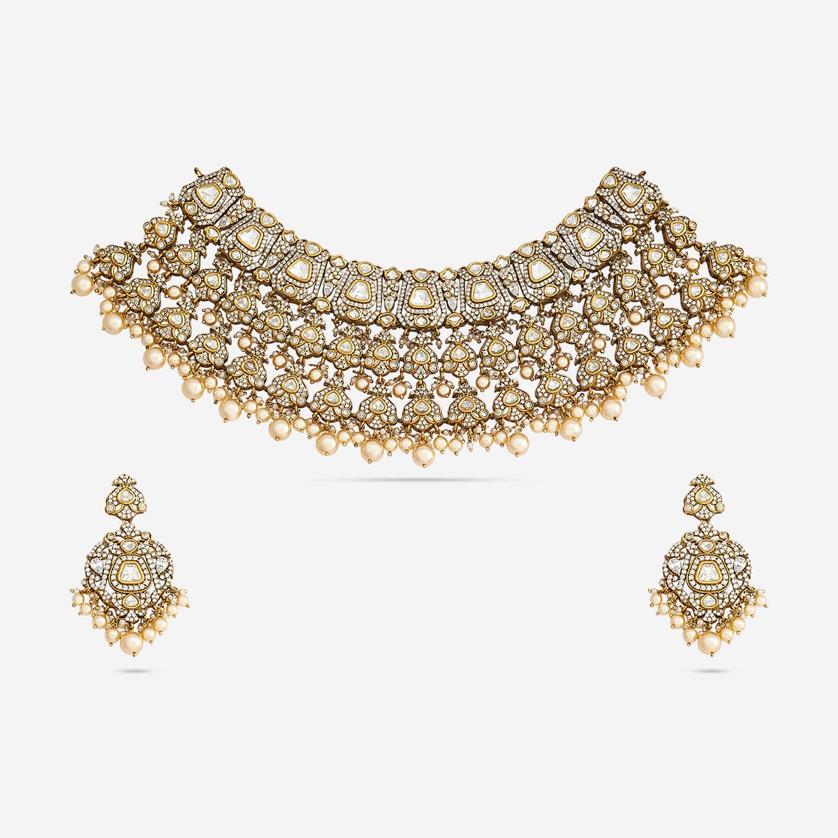 Kundan Necklace 185299 - Image 12