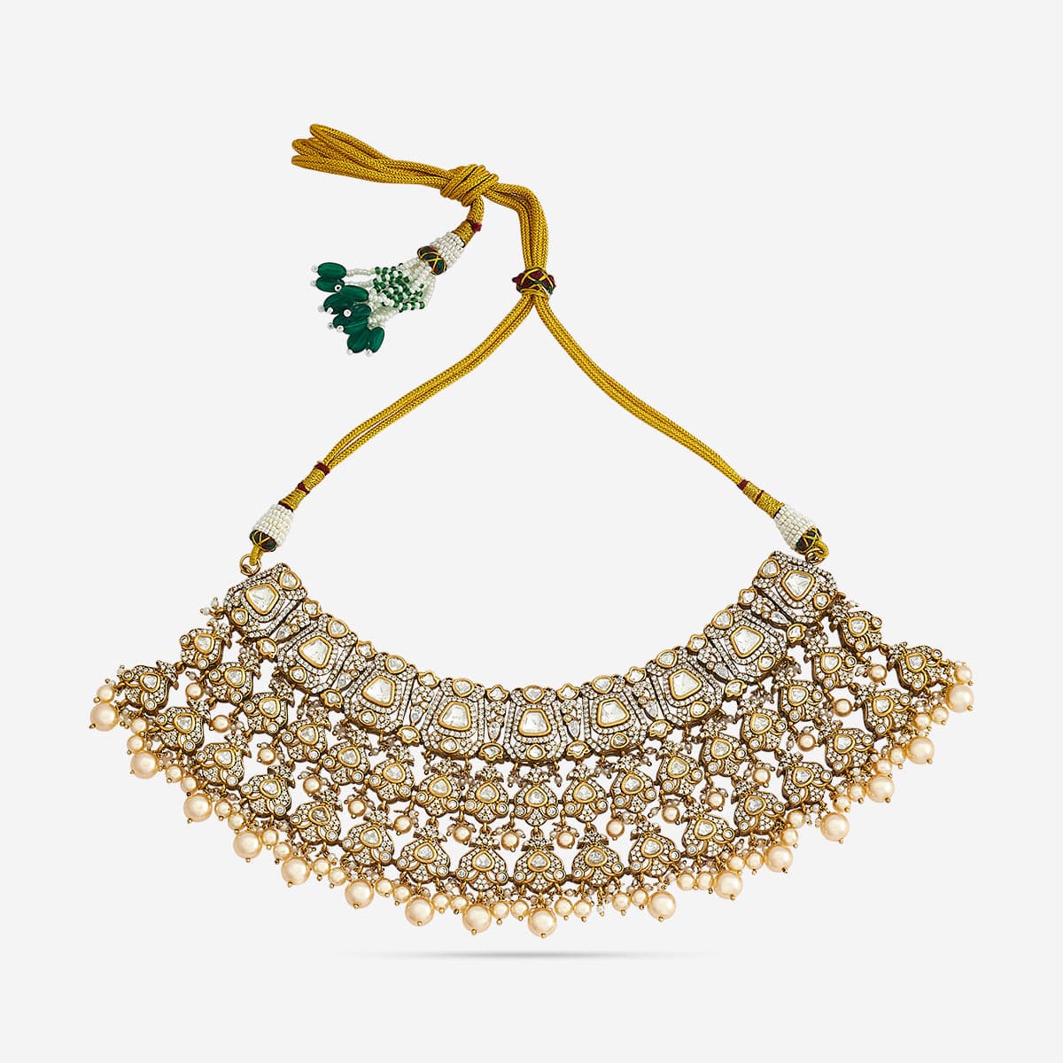 Kundan Necklace 185299 - Image 14