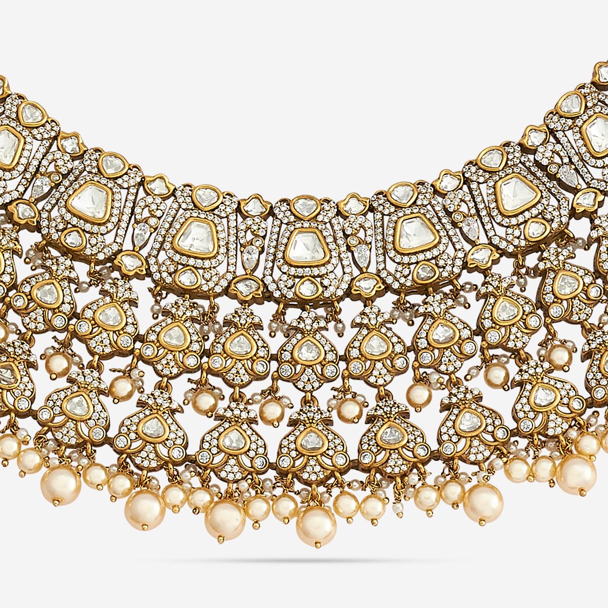 Kundan Necklace 185299 - Image 15