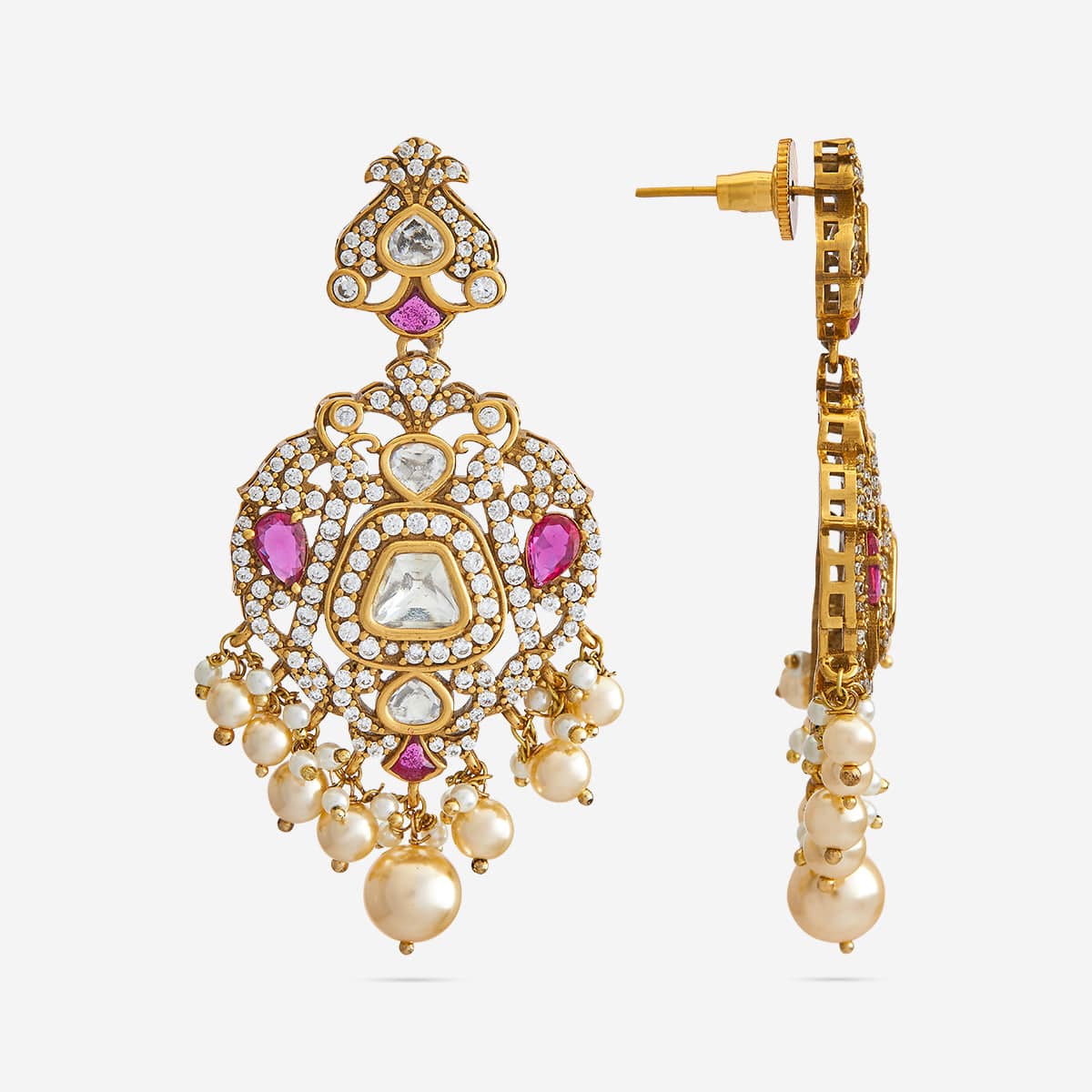 Kundan Necklace 185299 - Image 6