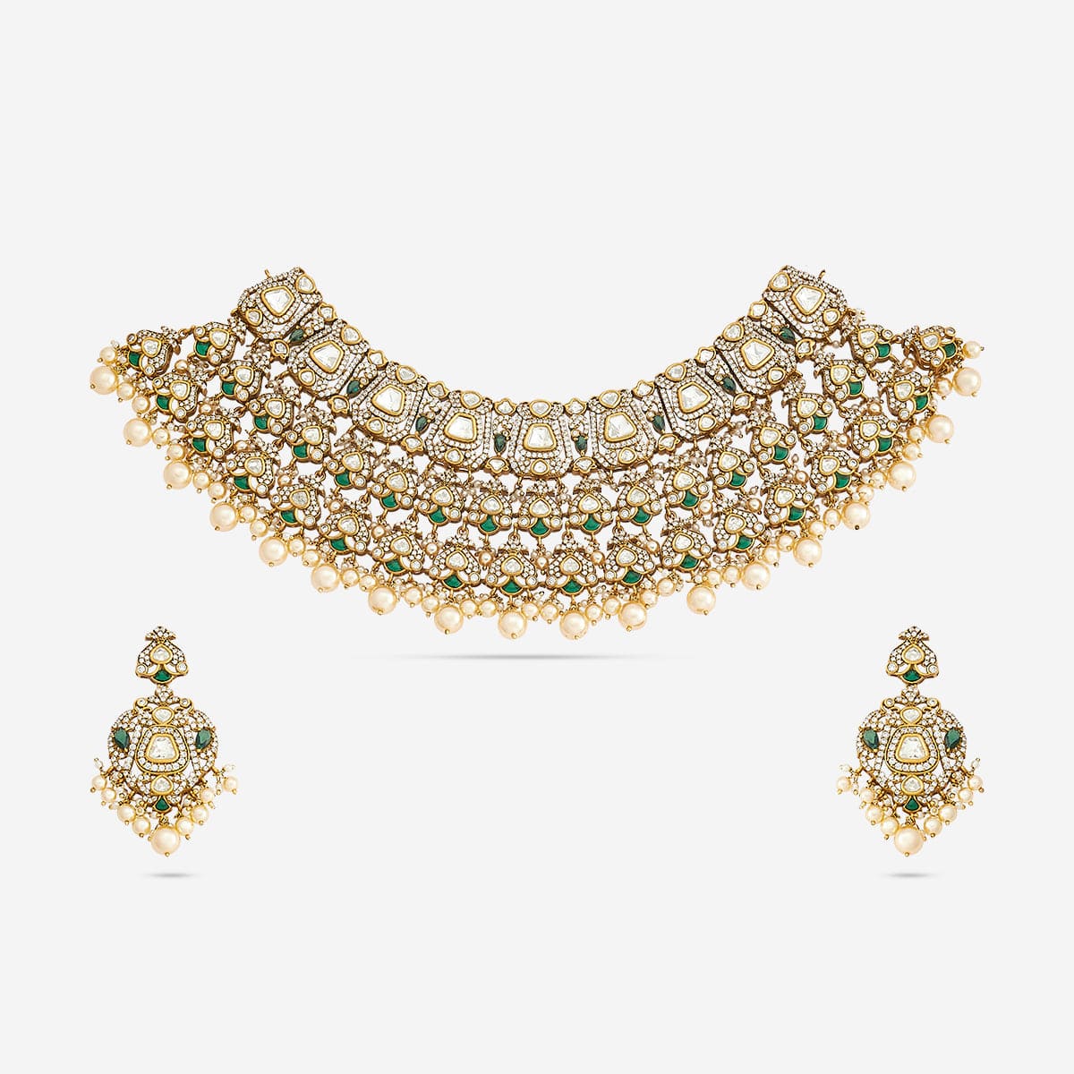 Kundan Necklace 185299 - Image 7