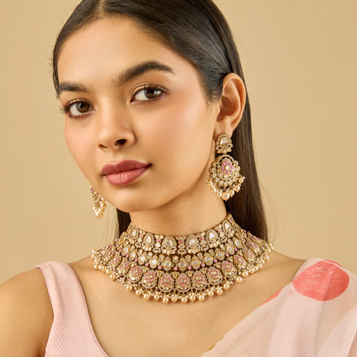 Kundan Necklace 185305 - Image 13