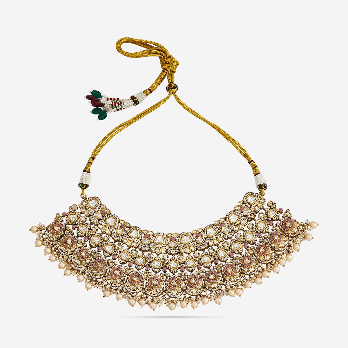 Kundan Necklace 185305 - Image 14